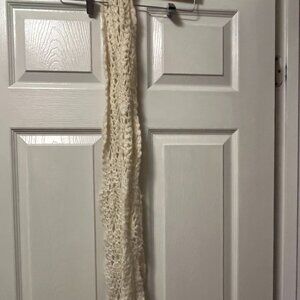 Beige with Gold metallic thread Scarf